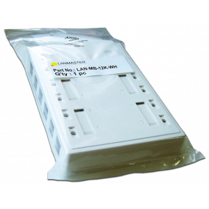 Коробка настенная на 12 кейстоунов, белая